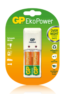 GP EkoPower PB330 Battery Charger