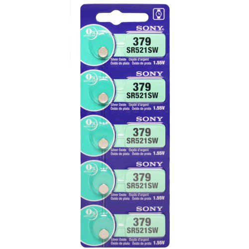 Sony 379 SR521 Watch Battery – Made in Japan Button Cell Batteries