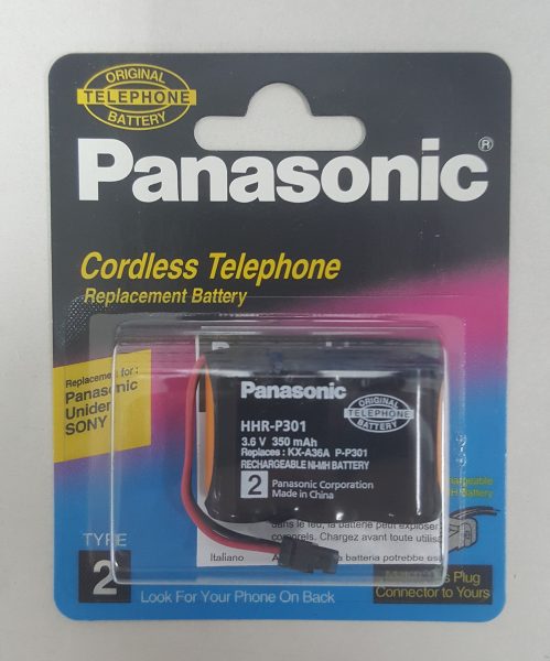 Panasonic Type 2 Cordless Phone battery HHR-P301E/1B
